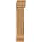 Ekena Millwork Traditional Traditional Smooth Bracket w/ Offset Brace, Western Red Cedar, 7 1/2"W x 38"D x 38"H BKT0806X38X38TRA01SWR - alternate 4